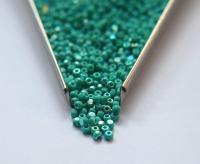 8/0 Charlotte Cut Beads Patina Opaque Aqua Green Aurore Boreale 10/20/50/250/500 Grams PREMIUM SEED Beads jewelry supply vintage findings