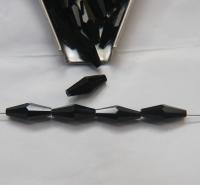 Swarovski 5205 15x6mm Elongated Bicone in Jet/ Jet Hematite 6/24/72 Pieces jewelry making VINTAGE beads