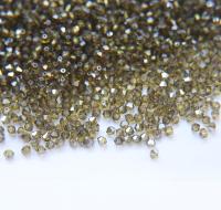 3mm Lime Satin Swarovski Bicone 5301 Beads 36/72/144/432/720 Pieces Jewelry findings, embroidery materials, jewelry making