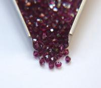 3mm Fuchsia Satin Swarovski Bicone 5301 Beads 36/72/144/432/720 Pieces Jewelry findings, embroidery materials, jewelry making