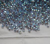 3mm Air Blue Opal Aurore Boreale Swarovski Bicone beads rainbow 36/72/144/432/720 Pieces rainbow beads, jewelry making, couture