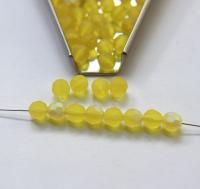 6mm Vintage Swarovski Elements Crystal Matt deco Beads 5000 Citrine Aurore Boreale Faceted Round Beads 6/12/36/172/44/288/720 Pieces