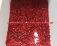 11/0 True cuts Charlotte Beads Red Antique Gold Lined 10/20/50/250/500 Grams PREMIUM SEED BEADS, Native Supply