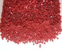 11/0 True cuts Charlotte Beads Red Antique Gold Lined 10/20/50/250/500 Grams PREMIUM SEED BEADS, Native Supply