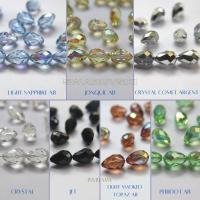 5500 15X10 MM Swarovski Pear Beads (12 COLOURS) 2/12/36 Pieces, fancy beads decorations, wedding embellishments, jewelry making