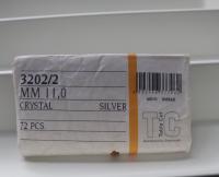 Swarovski 9/11mm Table cut Sew-On Bead 3202/2, embroidery, jewelry parts 6/12/72 pieces jewelry making, couture embellishments, embroidery