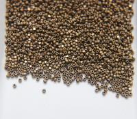 13/0 Charlotte Cut Beads MATT Dorado 5/10/20/50/250/500 Grams craft supplies, jewelry making, embroidery materials, vintage beads, rare