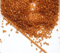 11/0 True cuts Charlotte Beads Amber Antique Gold Lined 10/20/50/250/500 Grams PREMIUM SEED BEADS, Native Supply