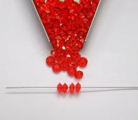 5x3mm Crystal Swarovski 5305 Flat Bicone Beads Hyacinth (236) 36/72/144/432/720 Pieces vintage premium beads, wedding embellishments