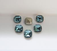 Vintage Swarovski 8/12mm Cushion Cut Indian Sapphire 4461 Premier Crystal 2/6/12/36 Pieces fancy stones, jewelry making, craft supply