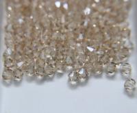 6 mm Crystal Honey Preciosa Bicones 12/36/72/144/288 Pieces Jewelry making beads Made in Czech Republic