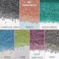 13/0 Charlotte true Cut Beads MATT Pearl Linings (13 Colors) 5/10/20/50/250/500 Grams Premium Seed Beads, Rare Beads, Native Supply