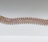 10PP PRECIOSA Cup Chain Clear Rhinestone Cup Chain 1.6mm - Brass Setting - Crystal Clear 0.5/1/2/5 Meters Nail Art