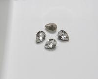 Vintage Swarovski 10x7 mm Crystal Pear Shape 4320 Premier Crystal Rhinestones (2 Pieces) gemstones, jewlery