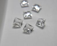 Vintage Swarovski 12 mm Crystal Square Princess Cut 4447 Premier Crystal Rhinestones 2/6/12/36 Pieces gemstones
