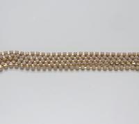 6 SS Rhinestone Chain Vintage Glass Opaque Pale Ivory 2mm 1/2/5/15 Meters embroidery material, findings