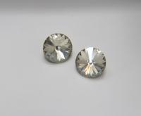 18mm Preciosa 46 11 177 Rivoli CRYSTAL Blonde Flair Foiled 2/6 pieces jewelry making stones