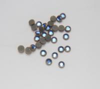 20SS Vintage Swarovski Hotfix Silver/Gold Ringed Rose 2039 Swarovski Roses (4.7mm) Made in Austria 36/72/288/720 Pieces