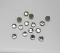 34SS Vintage Swarovski Hotfix Silver/Gold Ringed Rose 2039 Swarovski Roses (7.2 mm) Made in Austria 36/72/288/720 Pieces