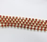 12SS Rhinestone Chain Swarovski vintage 3mm (0.5/1/2/5 Meters) vintage findings, strass chains, PREMIUM supplies, wedding decorations, laces