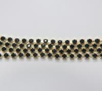 12SS Rhinestone Chain Swarovski vintage 3mm (0.5/1/2/5 Meters) vintage findings, strass chains, PREMIUM supplies, wedding decorations, laces