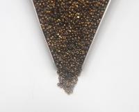 11/0 Charlotte Cut Beads Cocoa Dorado 10/20/50/250/500 Grams embroidery materials, jewelry making, vintage beads, rare finding, aurum