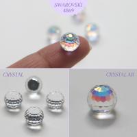10mm Swarovski 4869 Disco Ball Fancy Stone Vintage Austrian lead crystal rhinestones 2/6/12/36 Pieces