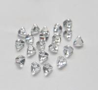 6mm Swarovski 4842 Pyramid Stone Vintage Austrian lead crystal rhinestones jewelry making findings