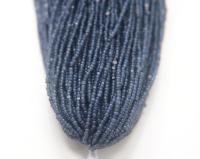 11/0 Hanks Charlotte Cut Beads Denim Blue Opal 1/5/25/50/100 Hanks 2.0mm jewellery rare glass beads, jewelry supply, Native supply
