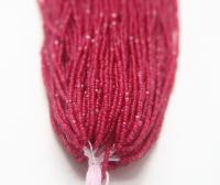11/0 Hanks Charlotte Cut Beads Ruby Opal 1/5/25/50/100 Hanks 2.0mm jewellery rare glass beads, jewelry supply, Native supply