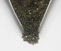 11/0 Charlotte Cut Beads Metallic Khaki 10/20/50/250/500 Grams 2.0mm Premium Seed Beads, Native supply