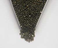 11/0 Charlotte Cut Beads Metallic Khaki 10/20/50/250/500 Grams 2.0mm Premium Seed Beads, Native supply