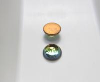 Swarovski 18 mm Vintage Crystal Tabac Foiled Flat Back Round Cabochon Cab 1/2/6 Pieces