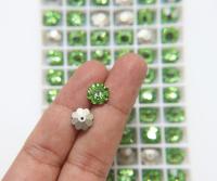 10mm Swarovski Margarita Sew-on Stone (3700) 3 Colors 12/24/72/144 Pieces PREMIUM Materials