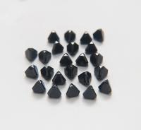 6mm Swarovski 4842 Pyramid Stone Vintage Austrian lead crystal rhinestones jewelry making findings