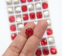12mm Swarovski Margarita Sew-on Stone (3700) 4 Colors 6/12/24/72 Pieces PREMIUM Materials
