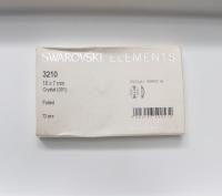 Swarovski 3210 Oval Sew-On 10x7 mm Crystal Sew Bead, embroidery, jewelry parts 2/6/12/24/72 pieces bridal decorations, embroidery material
