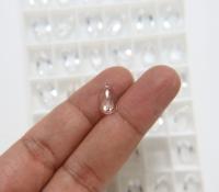 Swarovski 3230 Crystal Unfoiled Pear Sew-on 12x7mm Sew-On Bead 2/6/12/24/72 Pieces, embroidery, jewelry parts bridal decorations, embroidery