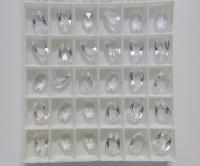 Swarovski 3230 Crystal Unfoiled Pear Sew-on 12x7mm Sew-On Bead 2/6/12/24/72 Pieces, embroidery, jewelry parts bridal decorations, embroidery