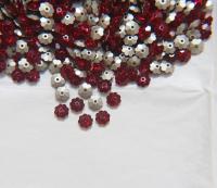 6mm Swarovski Margarita Sew-on Stone (3700) Siam Foiled 12/24/72/144 Pieces PREMIUM Materials