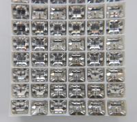 Swarovski 3400 Square Lochrosen 8mm, embroidery, jewelry parts 2/6/12/24/72 pieces bridal decorations, embroidery material