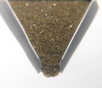 11/0 Charlotte Cut Beads Crystal Matt Khaki Lined 10/20/50/250/500 Grams embroidery materials, jewelry making, vintage beads, rare finding
