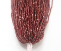 11/0 Hanks Charlotte Cut Beads Burgundy Opal 1/5/25/50/100 Hanks 2.0mm jewellery rare glass beads, jewelry supply, Native supply