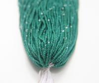 11/0 Hanks Charlotte Cut Beads 53240 Opaque Dark Leaf Green 1/5/25/50/100 Hanks 2.0mm glass beads, jewelry supply, findings, craft supply