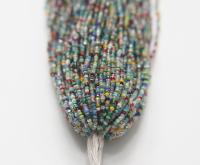 11/0 Hanks Charlotte Cut Beads in Designer Mix (13 Colors) 1/5/25/50/100 Hanks 2mm jewellery beads soup, jewelry supply, native supply