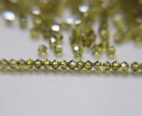 3mm Citrine Satin Swarovski Bicone beads 36/72/144/432/720 Pieces Jewelry findings, embroidery materials, jewelry making, craft supplies
