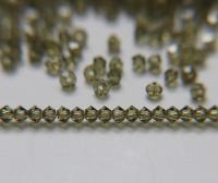 3mm Khaki Swarovski Bicone 36/72/144/432/720 Pieces (550) Jewelry findings, embroidery materials, jewelry making, craft supplies, vintage