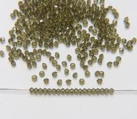 3mm Khaki Swarovski Bicone 36/72/144/432/720 Pieces (550) Jewelry findings, embroidery materials, jewelry making, craft supplies, vintage