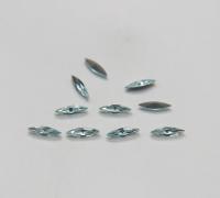 11x3mm Swarovski Light Azore Marquise, New Vintage Pointy Back Navette 4200 crystals, gold foil 6/24 Pieces Jewery making stones gemstones