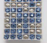 10mm Swarovski Margarita Sew-on Stone (3700) 3 Colors 12/24/72/144 Pieces PREMIUM Materials